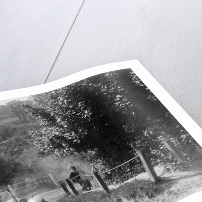 1933 Standard Avon taking part in a West Hants Light Car Club Trial, Ibberton Hill, Dorset, 1930s by Bill Brunell