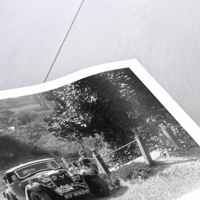 1934 Riley Kestrel taking part in a West Hants Light Car Club Trial, Ibberton Hill, Dorset, 1930s by Bill Brunell