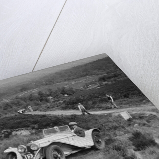 1935 Riley Imp 2-seater sports taking part in the NWLMC Lawrence Cup Trial, 1937 by Bill Brunell