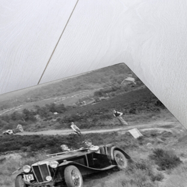 1936 MG TA taking part in the NWLMC Lawrence Cup Trial, 1937 by Bill Brunell