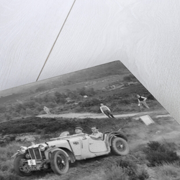 1935 MG PA of RM Andrews taking part in the NWLMC Lawrence Cup Trial, 1937 by Bill Brunell