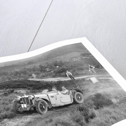 1935 MG PA of RM Andrews taking part in the NWLMC Lawrence Cup Trial, 1937 by Bill Brunell