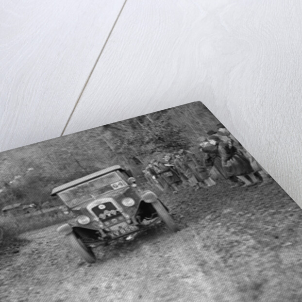 1928 Austin 12/4 4-seater tourer taking part in the Inter-Varsity Trial, 1930 by Bill Brunell