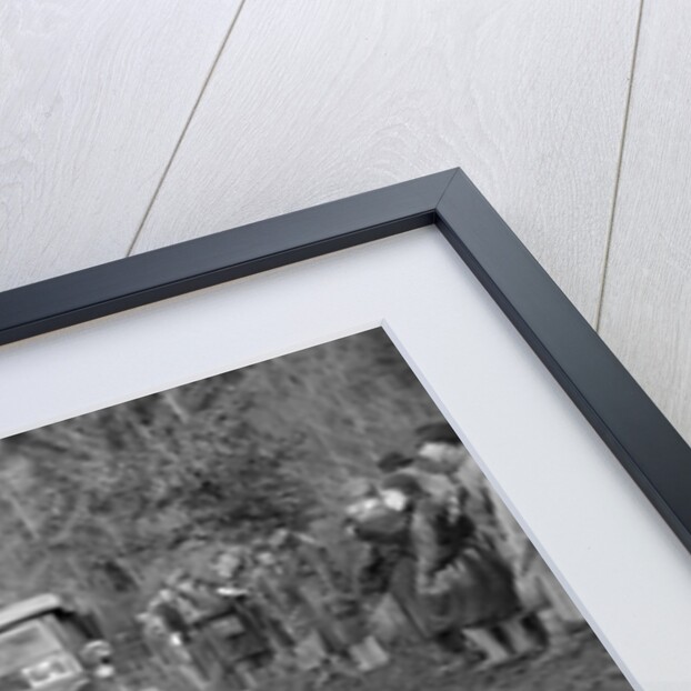 1928 Austin 12/4 4-seater tourer taking part in the Inter-Varsity Trial, 1930 by Bill Brunell