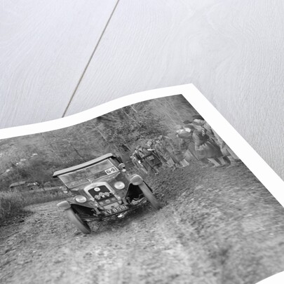 1928 Austin 12/4 4-seater tourer taking part in the Inter-Varsity Trial, 1930 by Bill Brunell