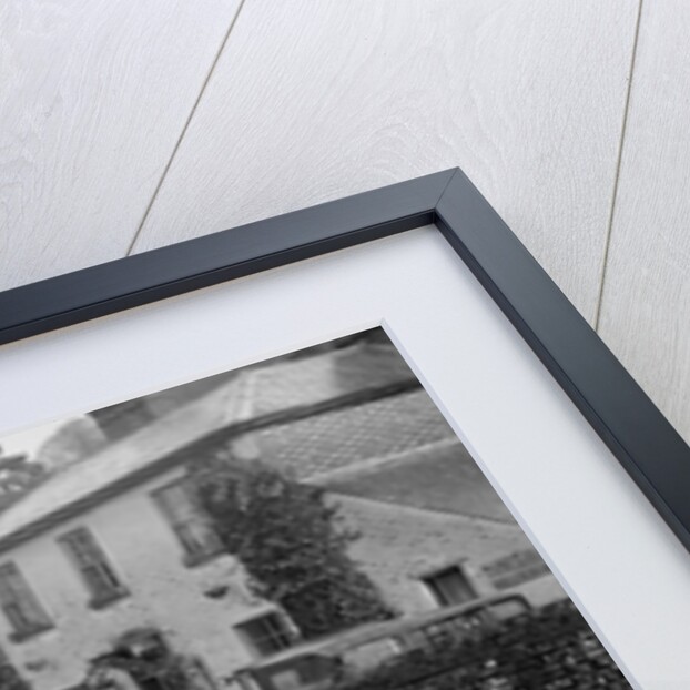 Riley Brooklands outside the Stonor Arms Hotel, Henley-on-Thames, Inter-Varsity Trial, 1930 by Bill Brunell