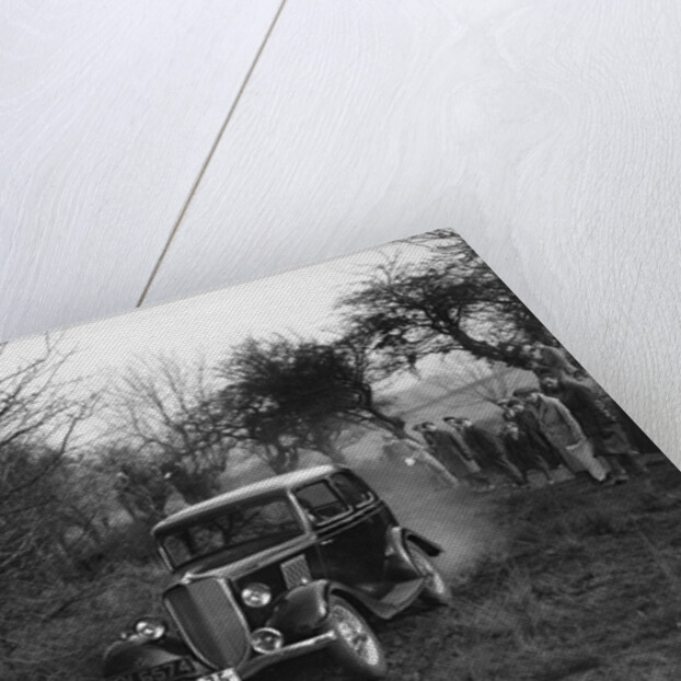 EGH Arnold's Ford Model Y, Sunbac Colmore Trial, near Winchcombe, Gloucestershire, 1934 by Bill Brunell