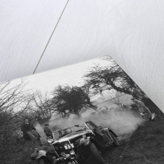 Riley of C Beddow at the Sunbac Colmore Trial, near Winchcombe, Gloucestershire, 1934 by Bill Brunell