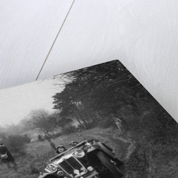 MG Magna of AJV Merritt at the Sunbac Colmore Trial, near Winchcombe, Gloucestershire, 1934 by Bill Brunell