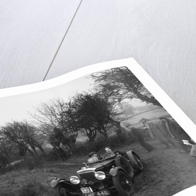 Frazer-Nash of JD Greaves at the Sunbac Colmore Trial, near Winchcombe, Gloucestershire, 1934 by Bill Brunell
