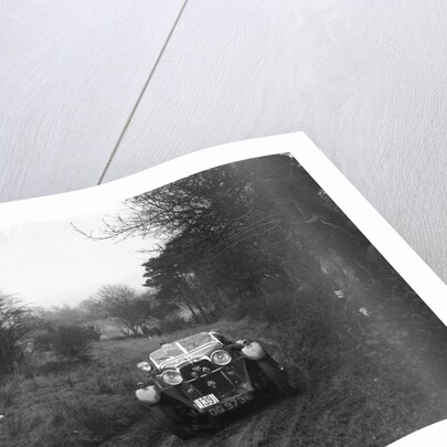 Standard Avon of J Priestly at the Sunbac Colmore Trial, near Winchcombe, Gloucestershire, 1934 by Bill Brunell