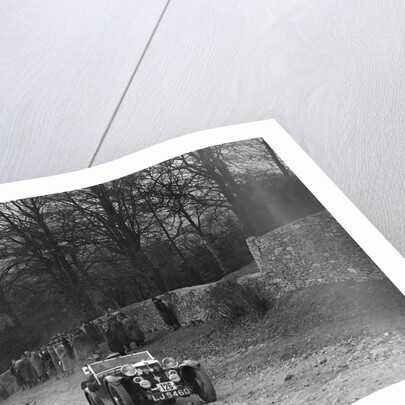 MG Magna of EH Banfield climbing Nailsworth Ladder, Sunbac Colmore Trial, Gloucestershire, 1934 by Bill Brunell