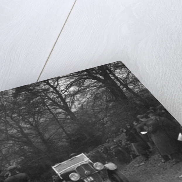 Triumph of RL Bellamy climbing Nailsworth Ladder, Sunbac Colmore Trial, Gloucestershire, 1934 by Bill Brunell