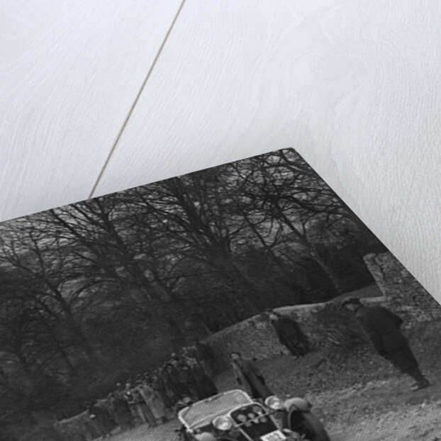 Singer of WDV Norman climbing Nailsworth Ladder, Sunbac Colmore Trial, Gloucestershire, 1934 by Bill Brunell