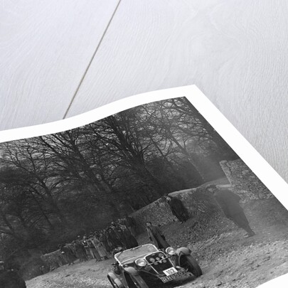 Singer of WDV Norman climbing Nailsworth Ladder, Sunbac Colmore Trial, Gloucestershire, 1934 by Bill Brunell