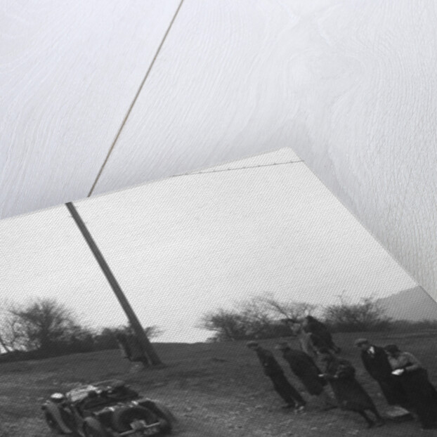 Singer of CV Glass climbing Nailsworth Ladder, Sunbac Colmore Trial, Gloucestershire, 1934 by Bill Brunell