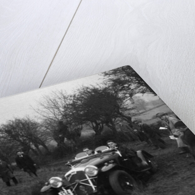 Wolseley Hornet of HK Crawford at the Sunbac Colmore Trial, near Winchcombe, Gloucestershire, 1934 by Bill Brunell