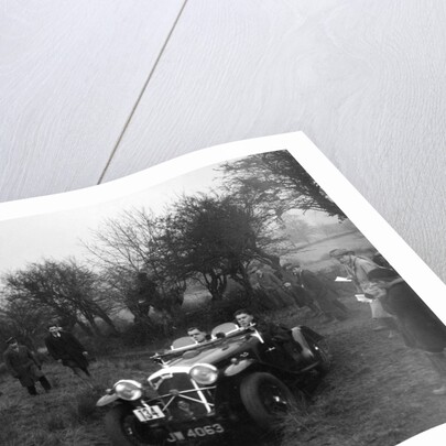 Wolseley Hornet of HK Crawford at the Sunbac Colmore Trial, near Winchcombe, Gloucestershire, 1934 by Bill Brunell