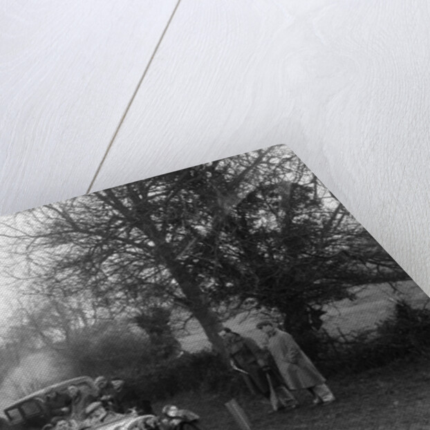 Austin Ulster of HG Conway at the Sunbac Colmore Trial, near Winchcombe, Gloucestershire, 1934 by Bill Brunell