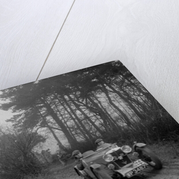 MG J2 of Bernard Bray at the Sunbac Colmore Trial, near Winchcombe, Gloucestershire, 1934 by Bill Brunell