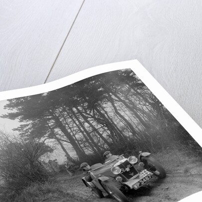 MG J2 of Bernard Bray at the Sunbac Colmore Trial, near Winchcombe, Gloucestershire, 1934 by Bill Brunell