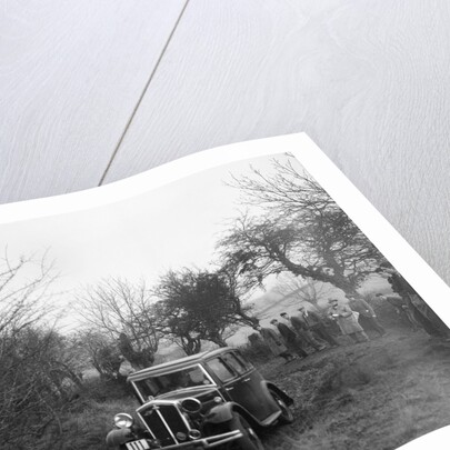 Wolseley of LL Hunt at the Sunbac Colmore Trial, near Winchcombe, Gloucestershire, 1934 by Bill Brunell