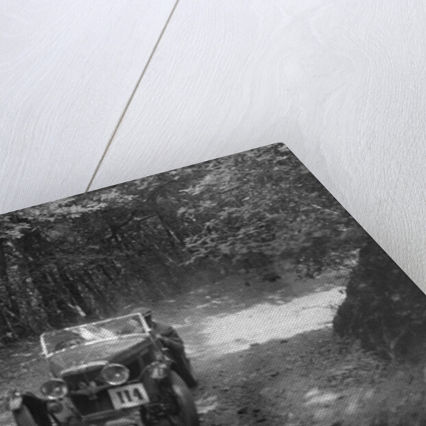 MG J2 competing in the Brighton & Hove Motor Club Brighton-Beer Trial, 1934 by Bill Brunell