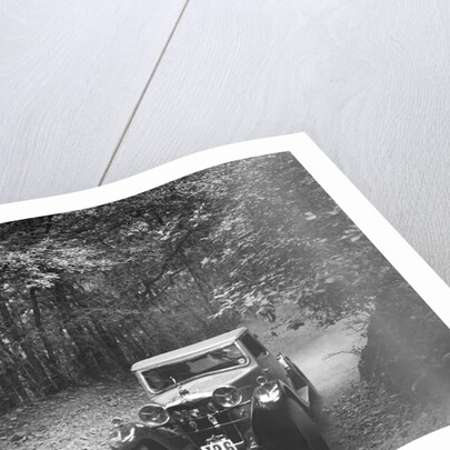 Riley competing in the B&HMC Brighton-Beer Trial, Fingle Bridge Hill, Devon, 1934 by Bill Brunell