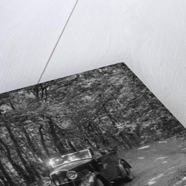 Crossley of CR Simnett competing in the B&HMC Brighton-Beer Trial, Fingle Bridge Hill, Devon, 1934 by Bill Brunell