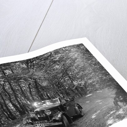 Crossley of CR Simnett competing in the B&HMC Brighton-Beer Trial, Fingle Bridge Hill, Devon, 1934 by Bill Brunell