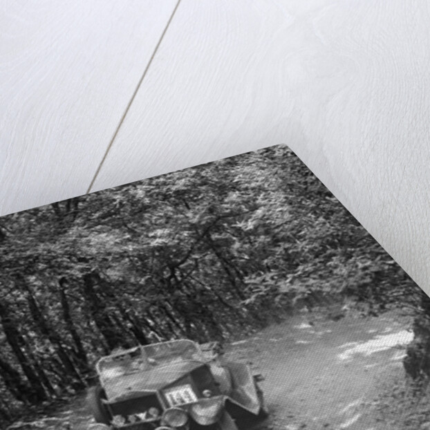 Windsor of CC Bliss competing in the B&HMC Brighton-Beer Trial, Fingle Bridge Hill, Devon, 1934 by Bill Brunell