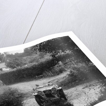 MG PA of RA MacDermid, B&HMC Brighton-Beer Trial, Windout Lane, near Dunsford, Devon, 1934 by Bill Brunell