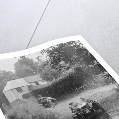 Morgan 3-wheeler, B&HMC Brighton-Beer Trial, Windout Lane, near Dunsford, Devon, 1934 by Bill Brunell