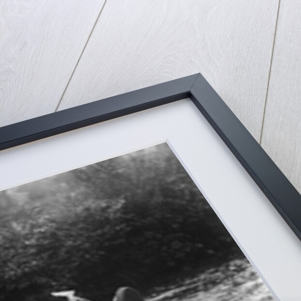 3-litre Lagonda of RD Tong fording the River Exe at Yealscombe, Devon, JCC Lynton Trial, 1932 by Bill Brunell