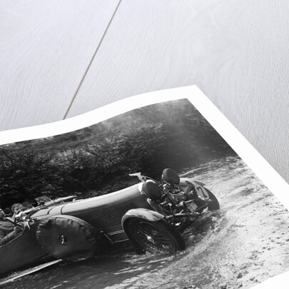 3-litre Lagonda of RD Tong fording the River Exe at Yealscombe, Devon, JCC Lynton Trial, 1932 by Bill Brunell