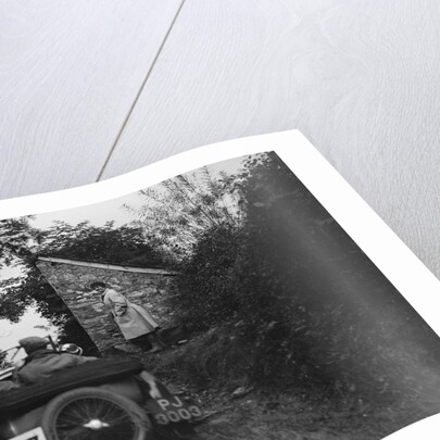 MG F Magna competing in the JCC Lynton Trial, 1932 by Bill Brunell