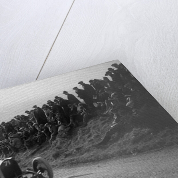 Bentley of Frank Clement competing in the Essex Motor Club Kop Hillclimb, Buckinghamshire, 1922 by Bill Brunell