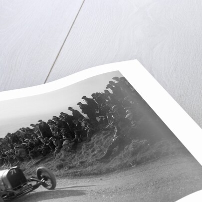 Bentley of Frank Clement competing in the Essex Motor Club Kop Hillclimb, Buckinghamshire, 1922 by Bill Brunell