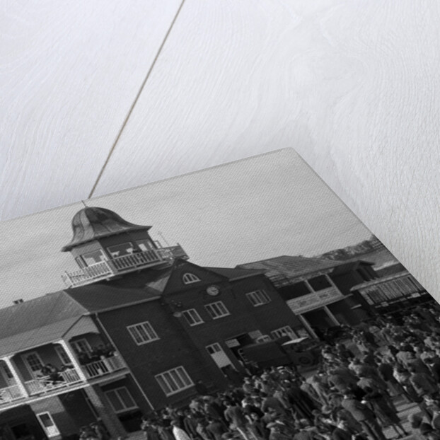 BARC race meeting, Brooklands, 1930 by Bill Brunell