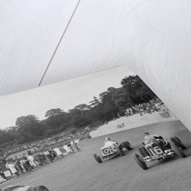 Riley of PW Maclure and ERAs of Raymond Mays and AC Dobson, Imperial Trophy, Crystal Palace, 1939 by Bill Brunell