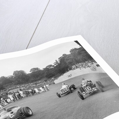Riley of PW Maclure and ERAs of Raymond Mays and AC Dobson, Imperial Trophy, Crystal Palace, 1939 by Bill Brunell