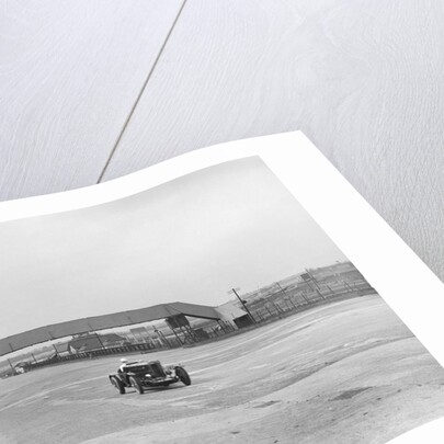 Talbot 95 Special of GA Wooding racing at Brooklands, 1938 or 1939 by Bill Brunell