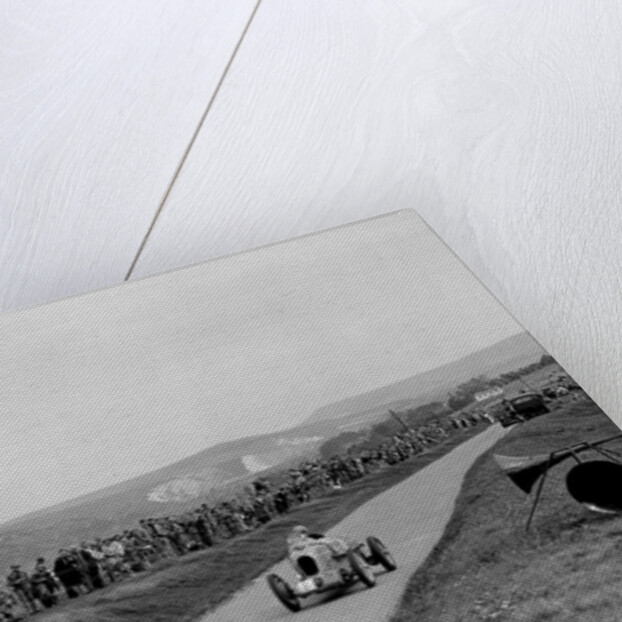 MG of Denis Evans competing at the Lewes Speed Trials, Sussex, 1938 by Bill Brunell