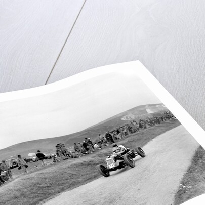 MG R type of GH Symonds competing at the Lewes Speed Trials, Sussex, 1938 by Bill Brunell