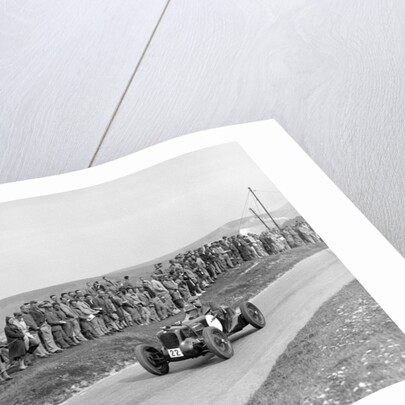 MG R type of Sir Clive Edwards competing at the Lewes Speed Trials, Sussex, 1938 by Bill Brunell