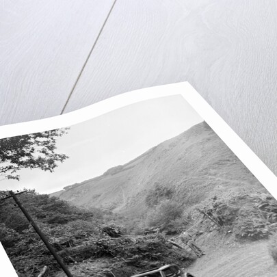 1934 Riley Falcon saloon taking part in a motoring trial in Devon, late 1930s by Bill Brunell