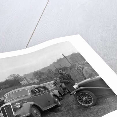 Standard Twelve and Standard Ten saloon, Standard Car Owners Club Southern Counties Trial, 1938 by Bill Brunell