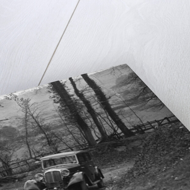 1934 Rover 10 at the Standard Car Owners Club Southern Counties Trial, 1938 by Bill Brunell