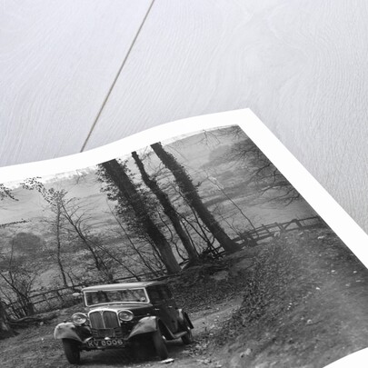 1934 Rover 10 at the Standard Car Owners Club Southern Counties Trial, 1938 by Bill Brunell