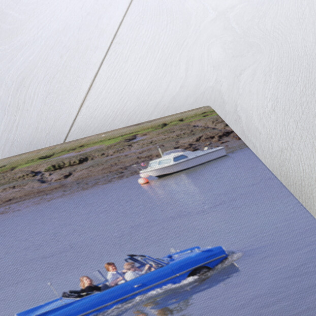 1965 Amphicar on Beaulieu river by Unknown